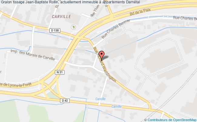 plan Tissage Jean-baptiste Rollin, Actuellement Immeuble à Appartements Darnétal Darnétal