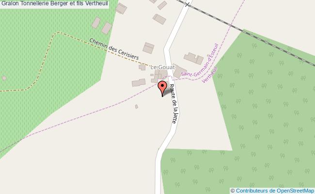 plan Tonnellerie Berger Et Fils Vertheuil Vertheuil