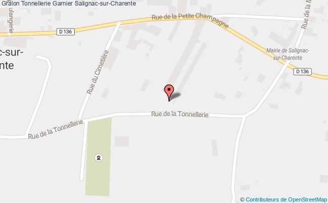 plan Tonnellerie Garnier Salignac-sur-charente Salignac-sur-Charente