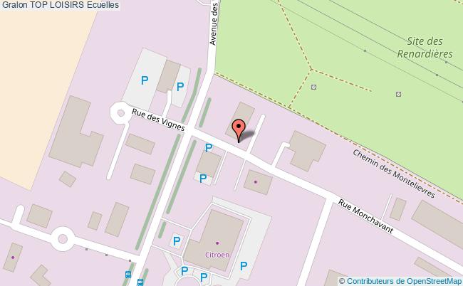 plan Top Loisirs Ecuelles Ecuelles