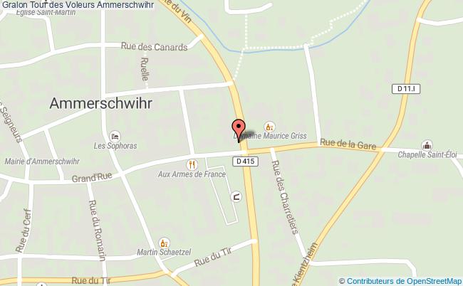 plan Tour Des Voleurs Ammerschwihr Ammerschwihr