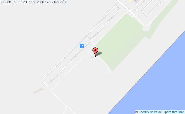 plan Tour Dite Redoute Du Castellas Sète Sète