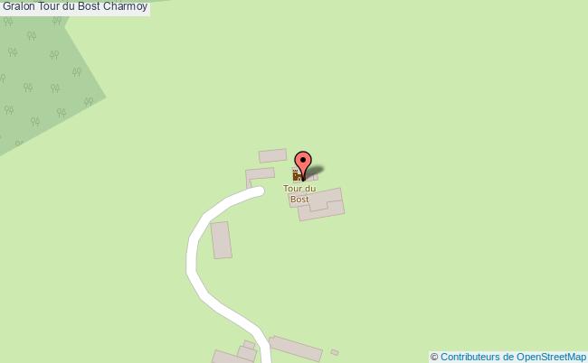 plan Tour Du Bost Charmoy Charmoy