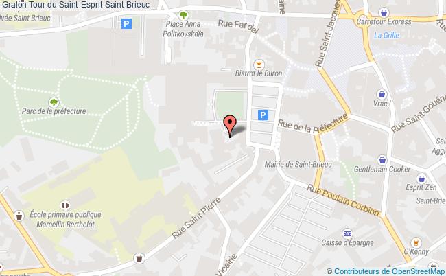 plan Tour Du Saint-esprit Saint-brieuc Saint-Brieuc