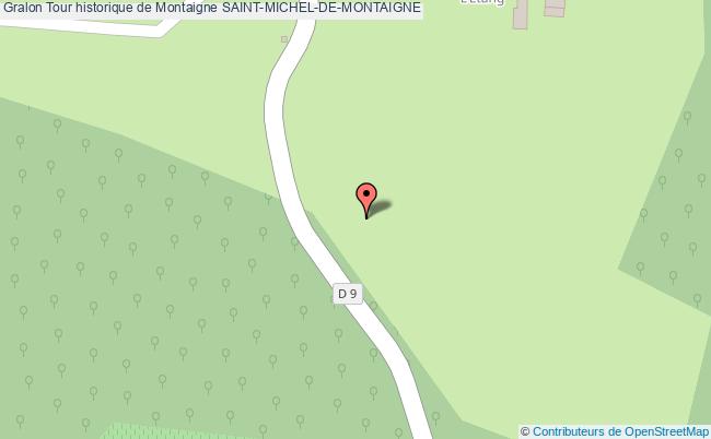 Tour historique de Montaigne