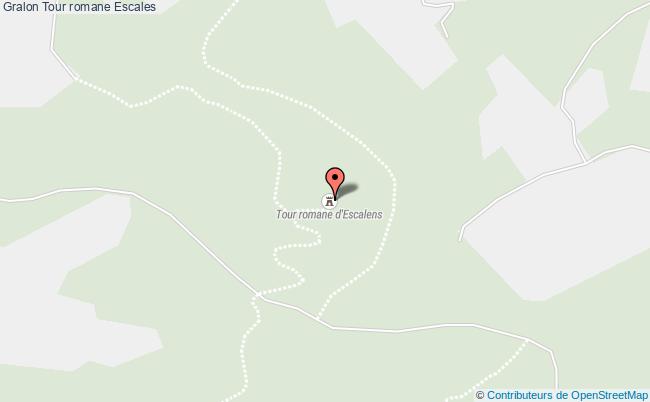 plan Tour Romane Escales Escales