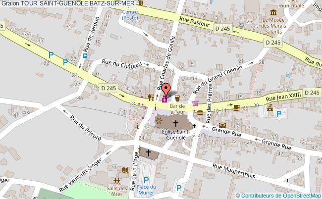 plan Tour Saint-guenole Batz-sur-mer BATZ-SUR-MER