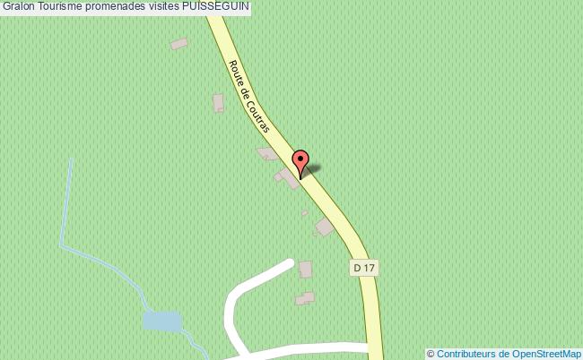 plan Tourisme Promenades Visites Puisseguin PUISSEGUIN