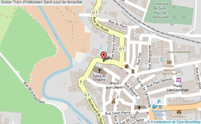 plan Train D'halloween Saint-paul-de-fenouillet Saint-paul-de-fenouillet
