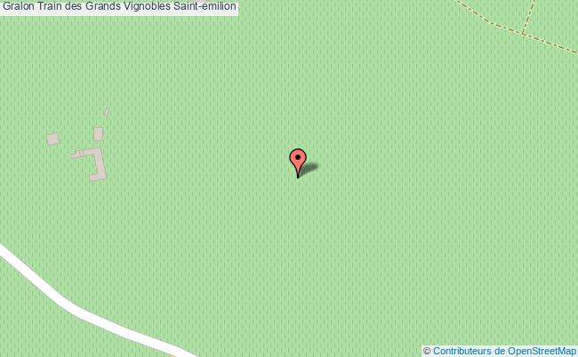 plan Train Des Grands Vignobles Saint-emilion Saint-emilion