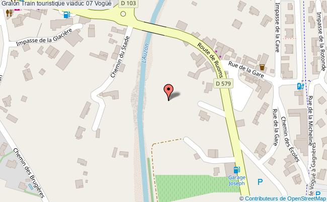 plan Train Touristique Viaduc 07 Vogüé Vogüé