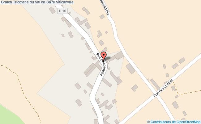plan Tricoterie Du Val De Saire Valcanville Valcanville