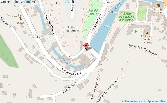 plan Tripes Viroises Vire Vire