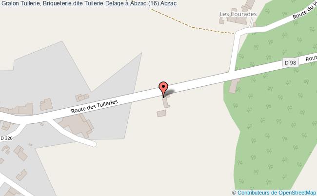 plan Tuilerie, Briqueterie Dite Tuilerie Delage à Abzac (16) Abzac Abzac