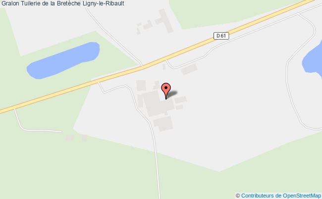 plan Tuilerie De La Bretèche Ligny-le-ribault Ligny-le-Ribault