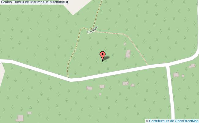 plan Tumuli De Marimbault Marimbault Marimbault