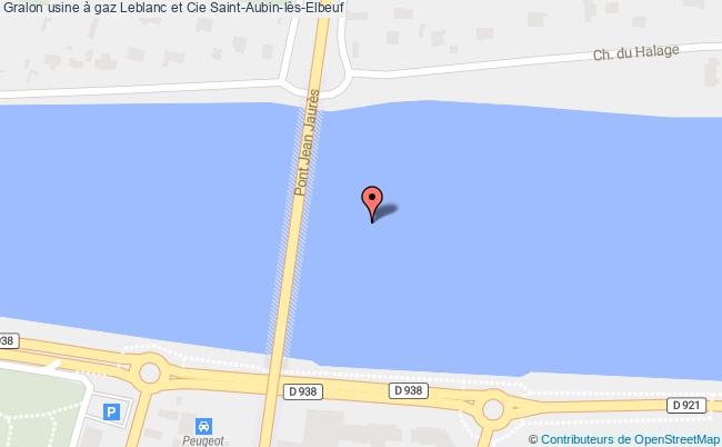 plan Usine à Gaz Leblanc Et Cie Saint-aubin-lès-elbeuf Saint-Aubin-lès-Elbeuf