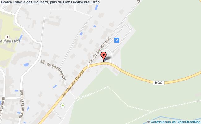 usine à gaz Molinard, puis du Gaz Continental
