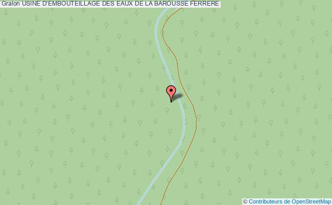 USINE D'EMBOUTEILLAGE DES EAUX DE LA BAROUSSE