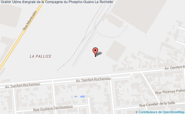 plan Usine D'engrais De La Compagnie Du Phospho-guano La Rochelle La Rochelle