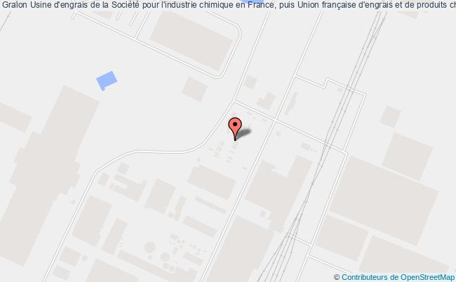 plan Usine D'engrais De La Société Pour L'industrie Chimique En France, Puis Union Française D'engrais Et De Produits Chimiques, Actuellement Socofer La Rochelle La Rochelle