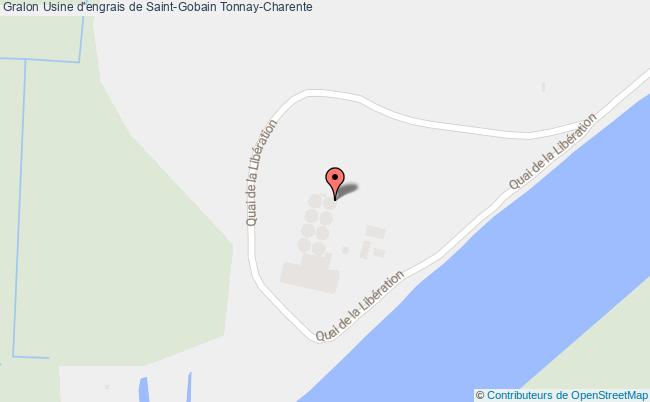 plan Usine D'engrais De Saint-gobain Tonnay-charente Tonnay-Charente