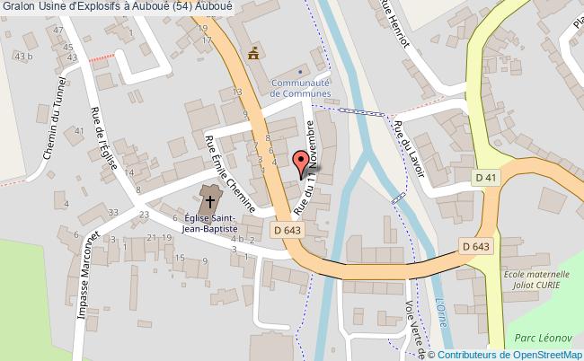 Usine d'Explosifs à Auboué (54)