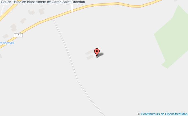 plan Usine De Blanchiment De Carho Saint-brandan Saint-Brandan