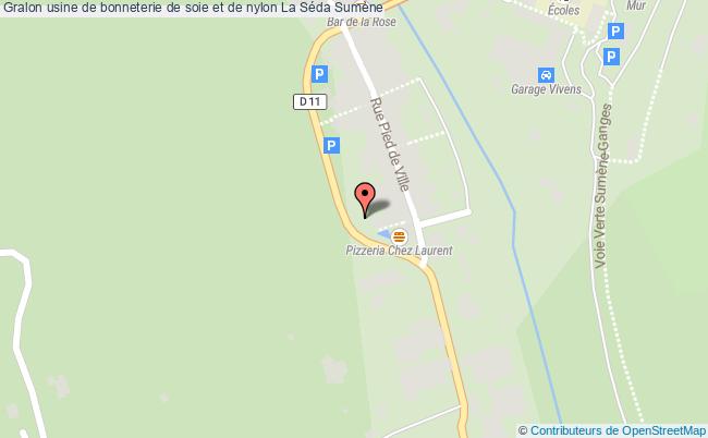 usine de bonneterie de soie et de nylon La Séda