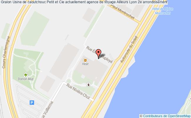 plan Usine De Caoutchouc Petit Et Cie Actuellement Agence De Voyage Ailleurs Lyon 2e Arrondissement Lyon 2e arrondissement