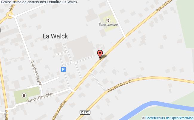 plan Usine De Chaussures Lemaître La Walck La Walck