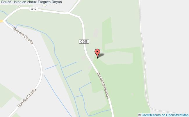 plan Usine De Chaux Fargues Royan Royan