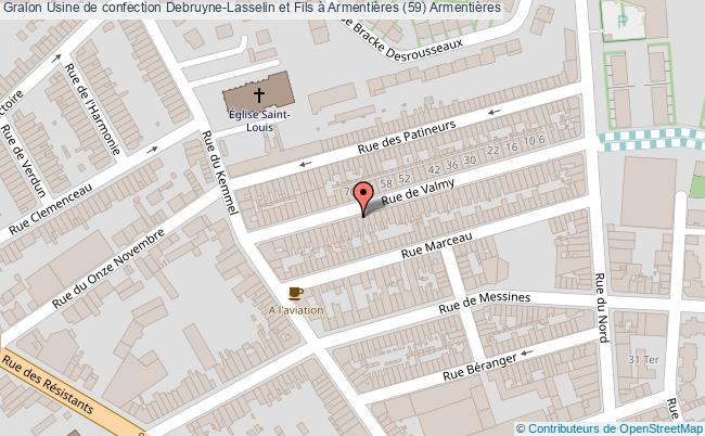 Usine de confection Debruyne-Lasselin et Fils à Armentières (59)