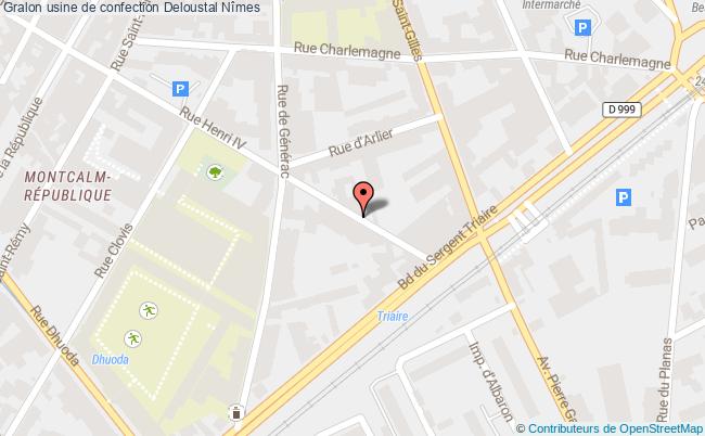 usine de confection Deloustal