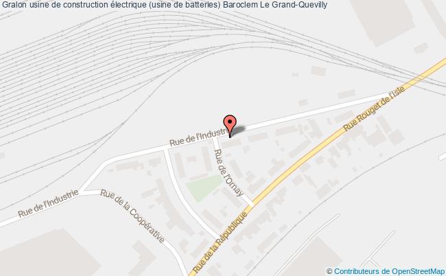 plan Usine De Construction électrique (usine De Batteries) Baroclem Le Grand-quevilly Le Grand-Quevilly