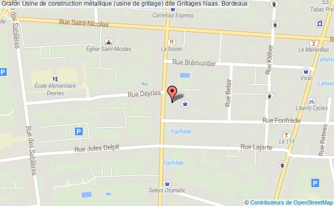 Usine de construction métallique (usine de grillage) dite Grillages Naas.