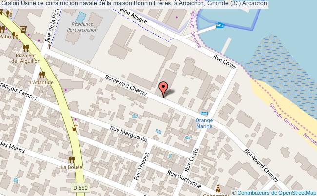 Usine de construction navale de la maison Bonnin Frères. à Arcachon, Gironde (33)