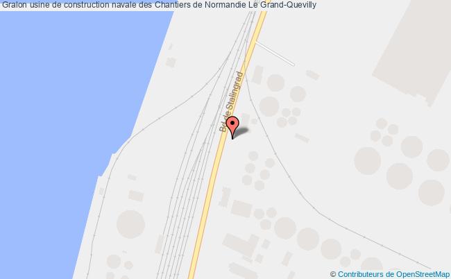 plan Usine De Construction Navale Des Chantiers De Normandie Le Grand-quevilly Le Grand-Quevilly