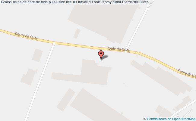 plan Usine De Fibre De Bois Puis Usine Liée Au Travail Du Bois Isoroy Saint-pierre-sur-dives Saint-Pierre-sur-Dives