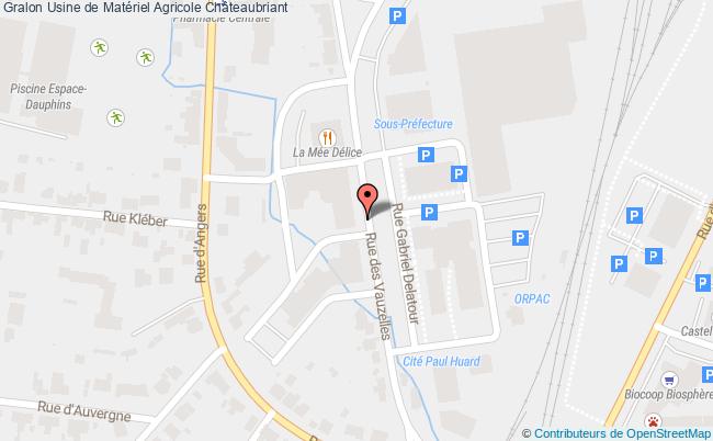 plan Usine De Matériel Agricole Châteaubriant Châteaubriant