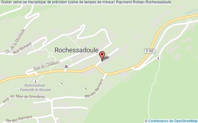 plan Usine De Mécanique De Précision (usine De Lampes De Mineur) Raymond Robiac-rochessadoule Robiac-Rochessadoule