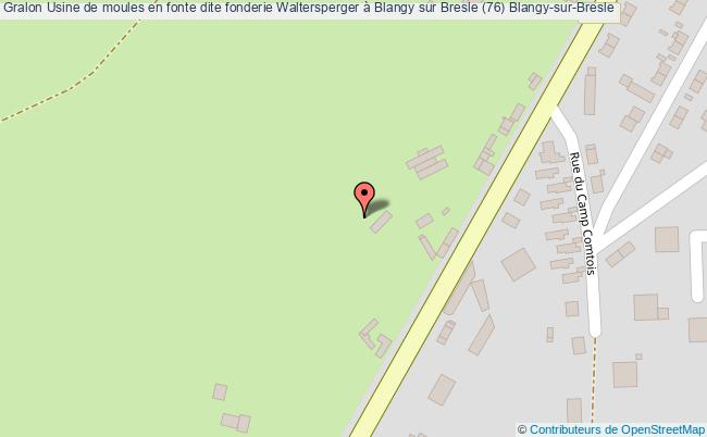 Usine de moules en fonte dite fonderie Waltersperger à Blangy sur Bresle (76)