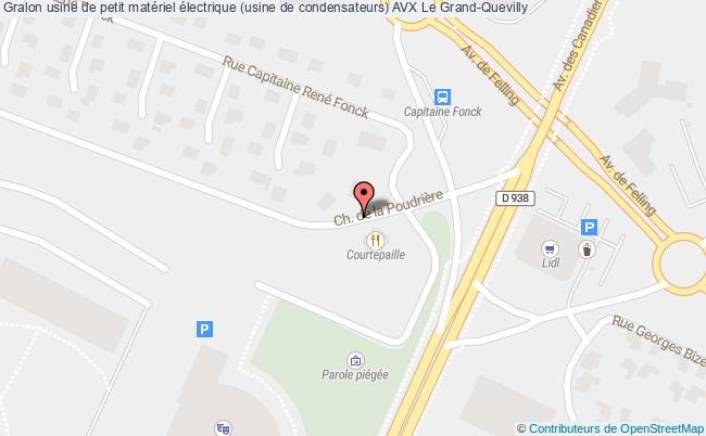 usine de petit matériel électrique (usine de condensateurs) AVX