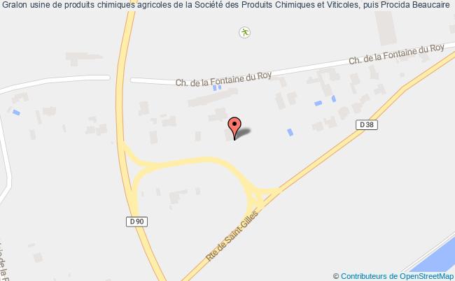 usine de produits chimiques agricoles de la Société des Produits Chimiques et Viticoles, puis Procida