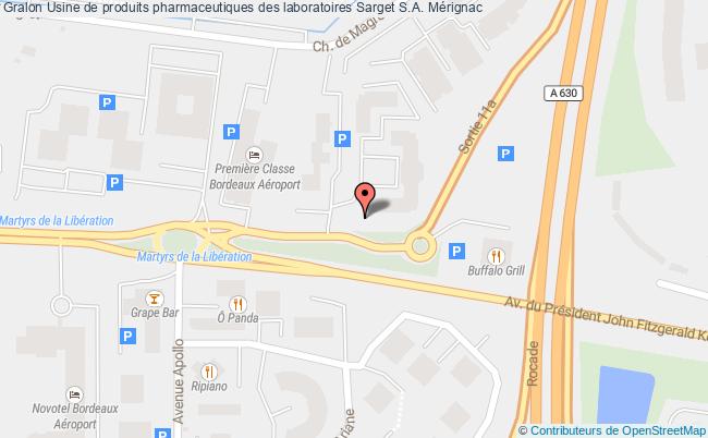 Usine de produits pharmaceutiques des laboratoires Sarget S.A.