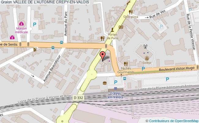 plan Vallee De L'automne Crepy-en-valois CREPY-EN-VALOIS