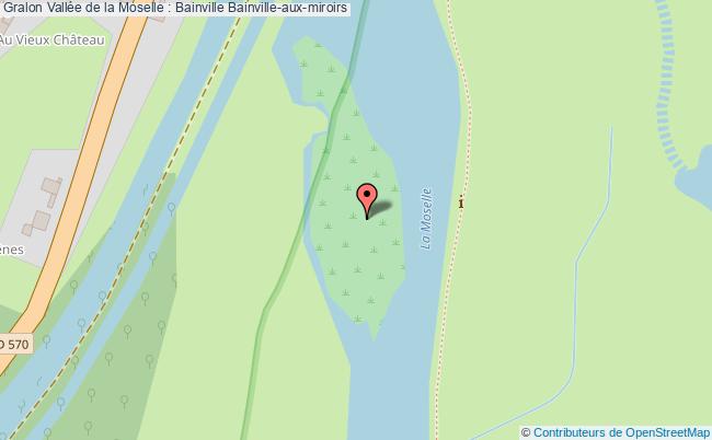 plan Vallée De La Moselle : Bainville Bainville-aux-miroirs Bainville-aux-miroirs