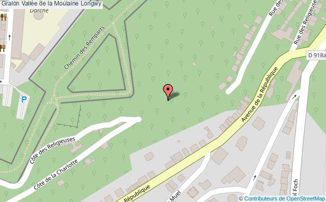 plan Vallée De La Moulaine Longwy Longwy