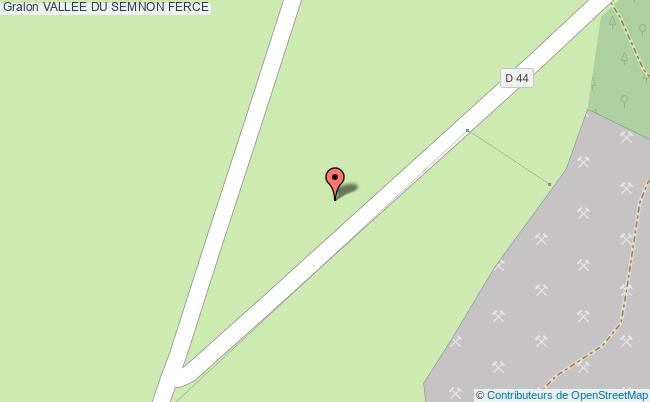 plan Vallee Du Semnon Ferce FERCE