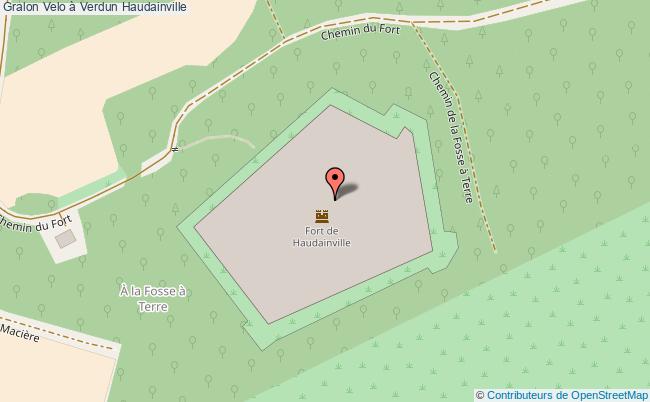 plan Velo à Verdun Haudainville Haudainville